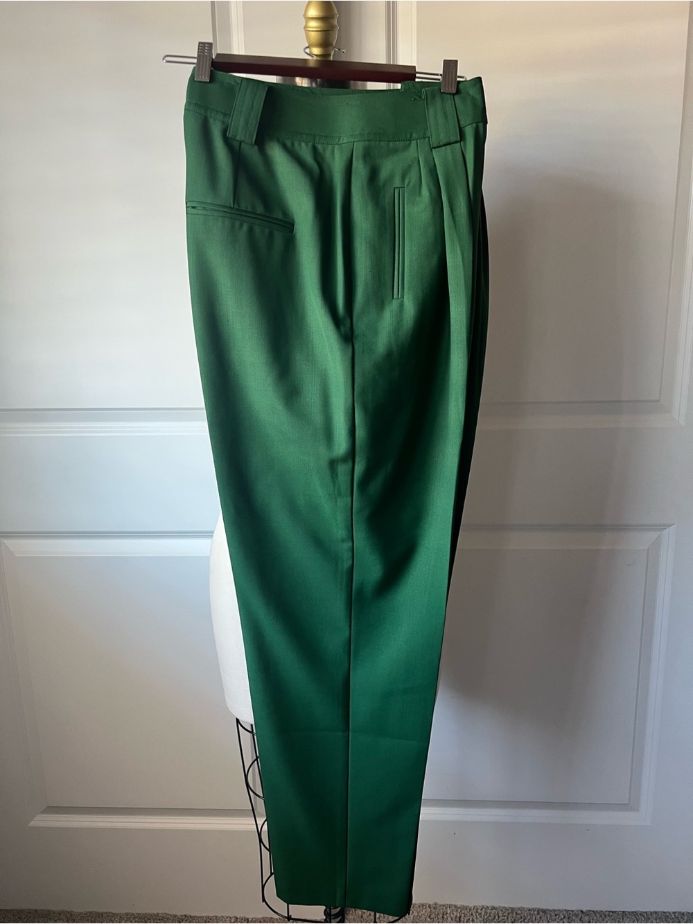 Equipment Emerald Green Tailored Pants